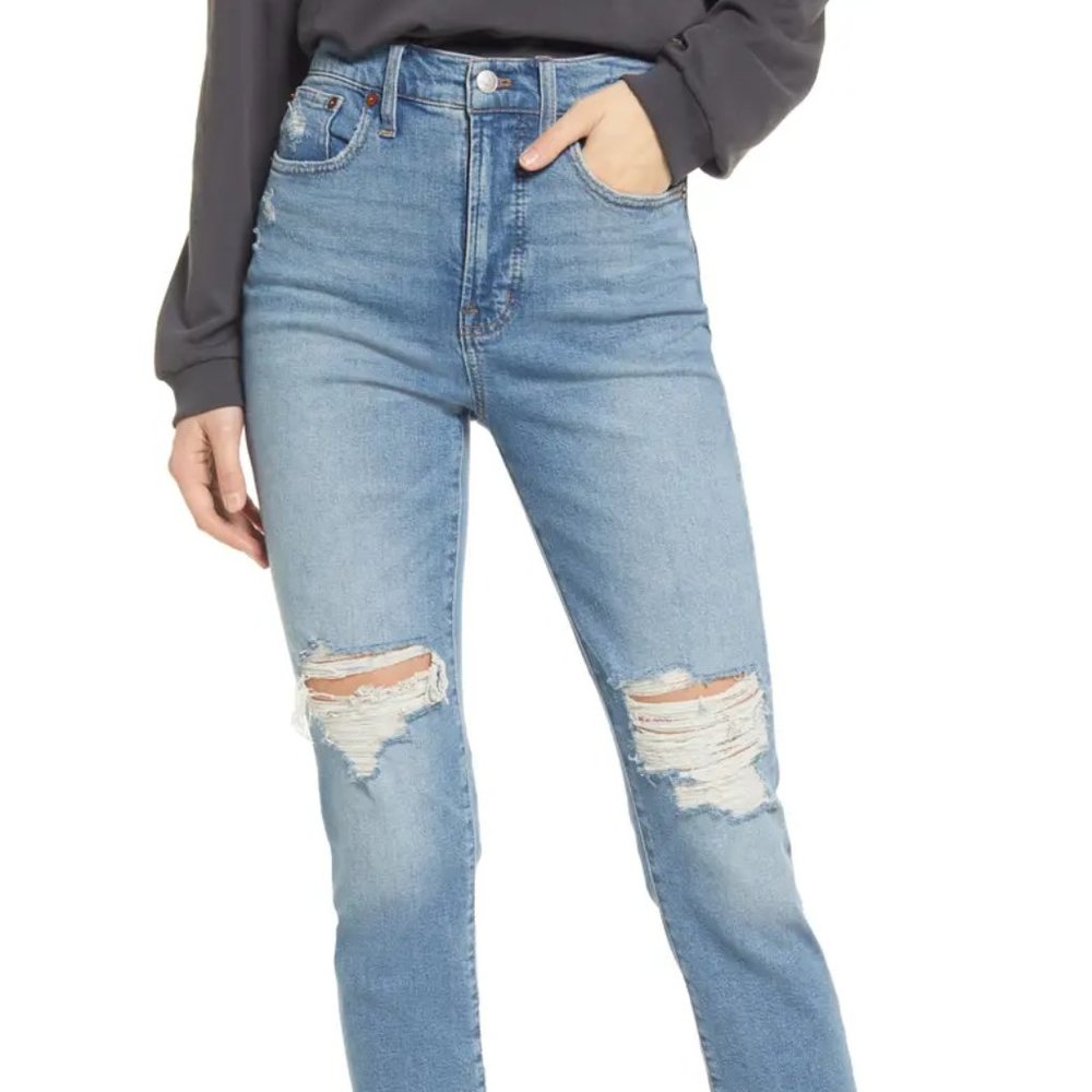 NEW MADEWELL perfect vintage high waist 2022 jeans 25